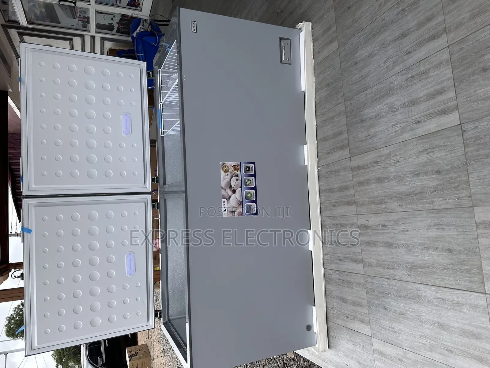 Better Deal on Pearl 508L Chest Freezer Double Door Grey