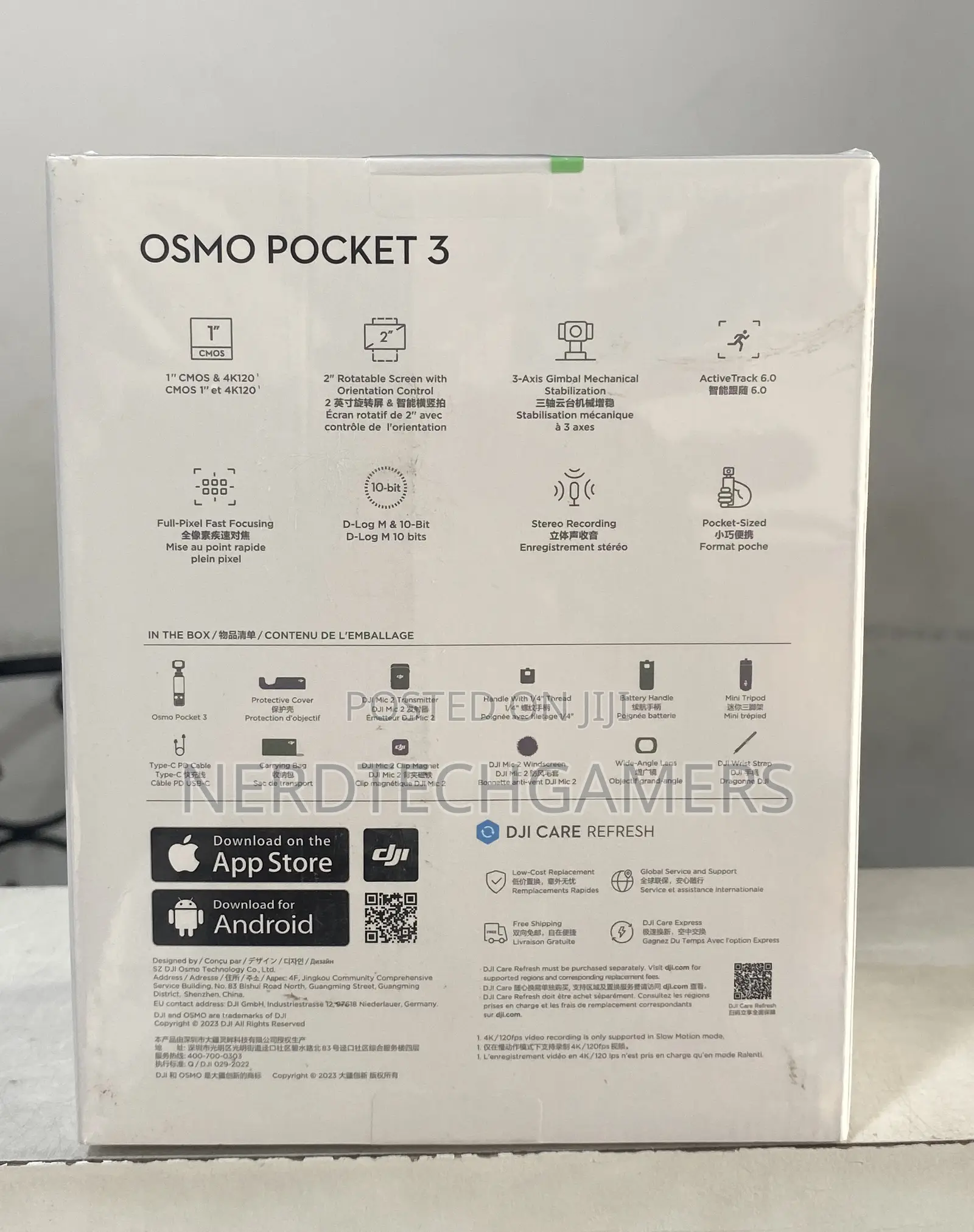 Dji Osmo Pocket 3 Creator Combo, Vlogging Camera