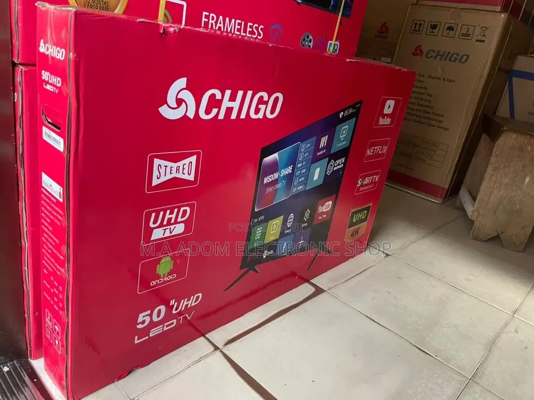 Chigo 50” Smart Uhd Led Tv