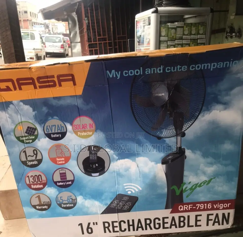 Cool Price Rechargeable Solar Fan
