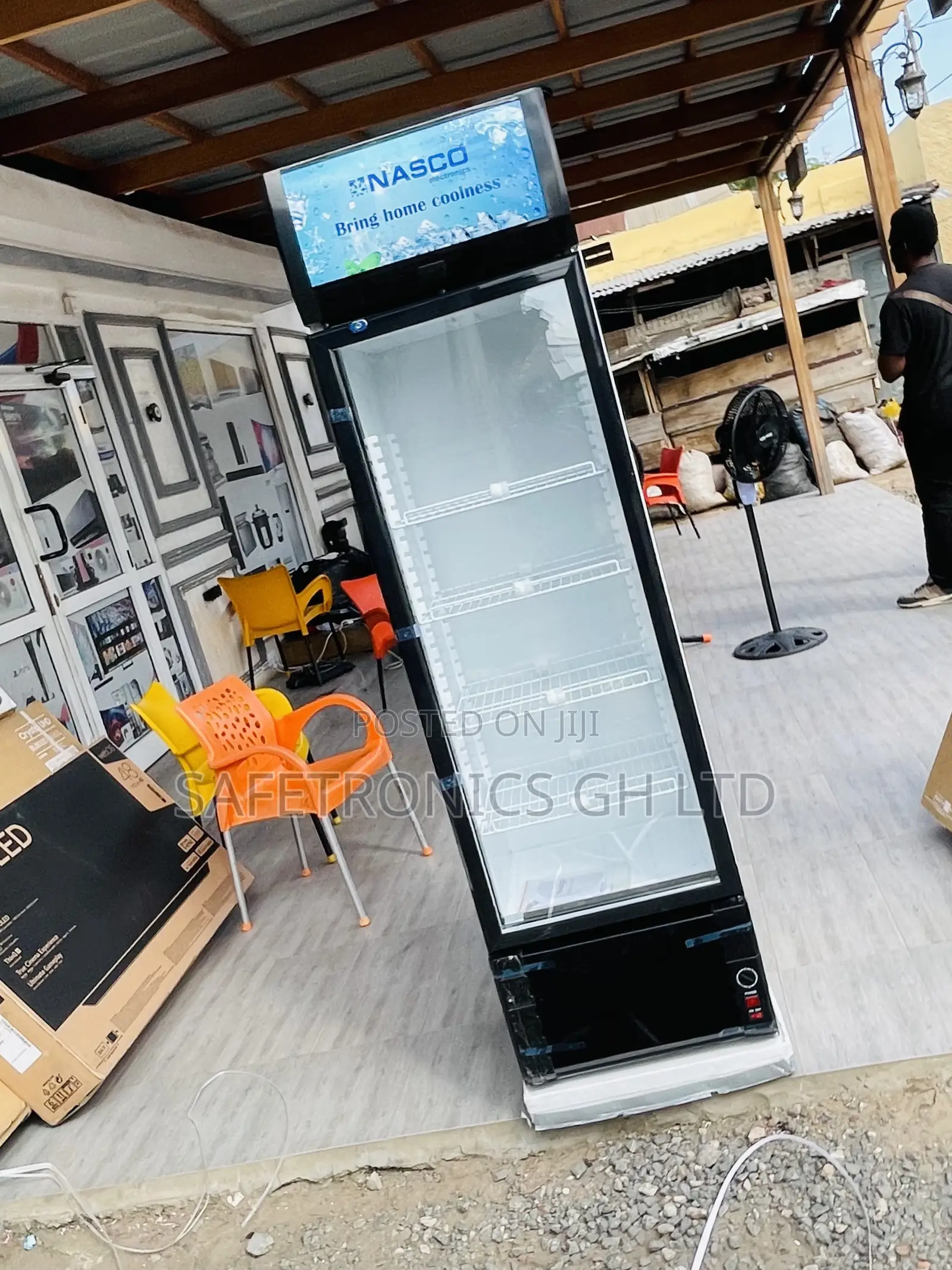 Essential Glass Nasco Singledoor Nas-Fl360-1dr Fridge