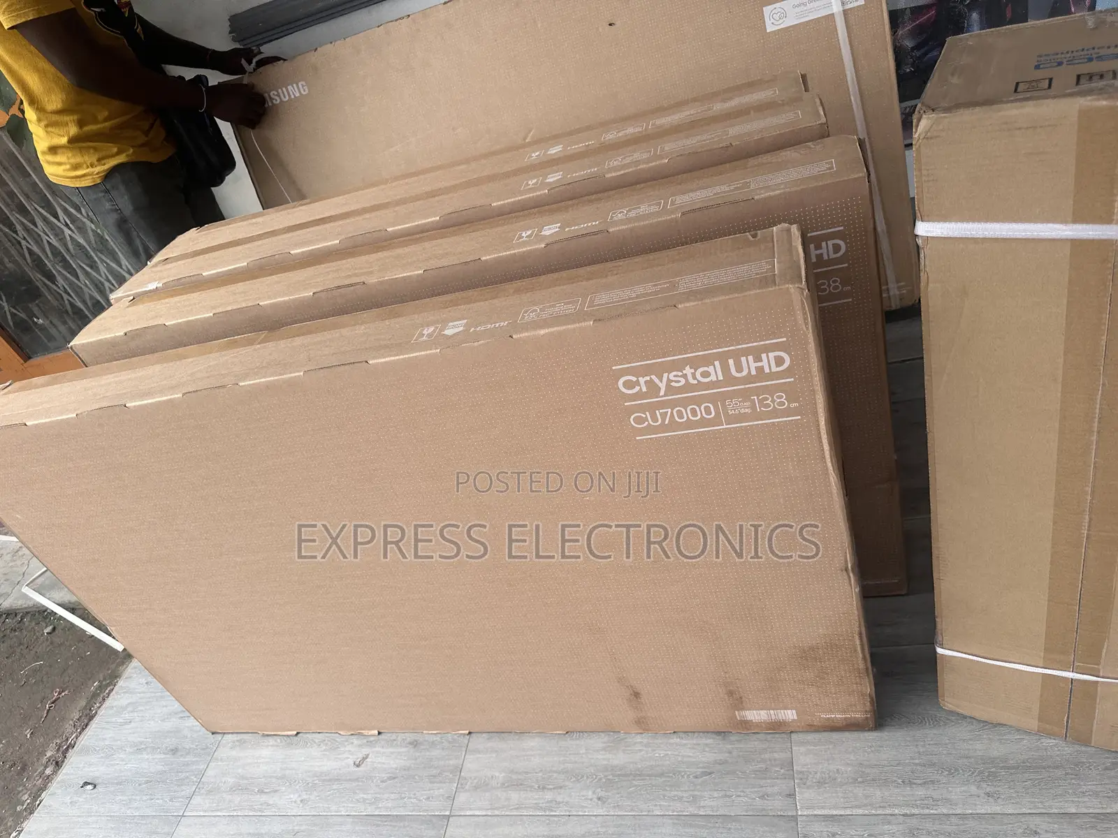 Crystal Processor Uhd 55”Cu7000 Samsung
