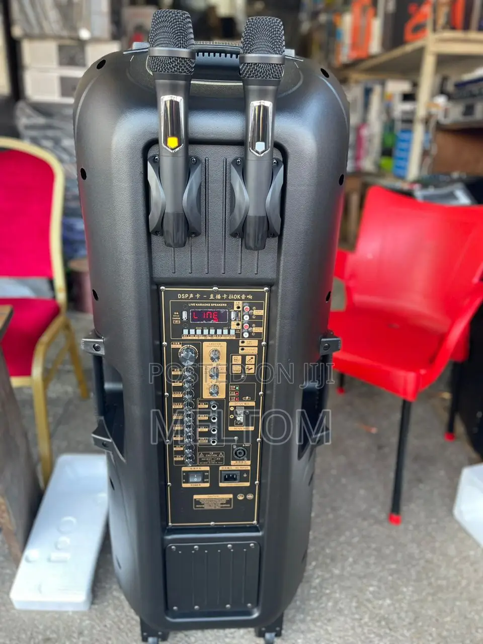 J J 15×2 Full Range Rechargeable Speaker