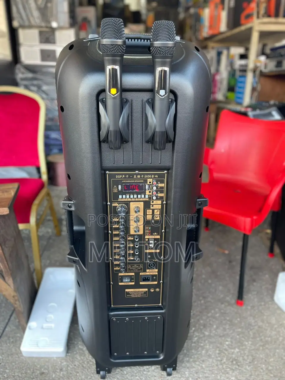 J J 15×2 Full Range Rechargeable Speaker