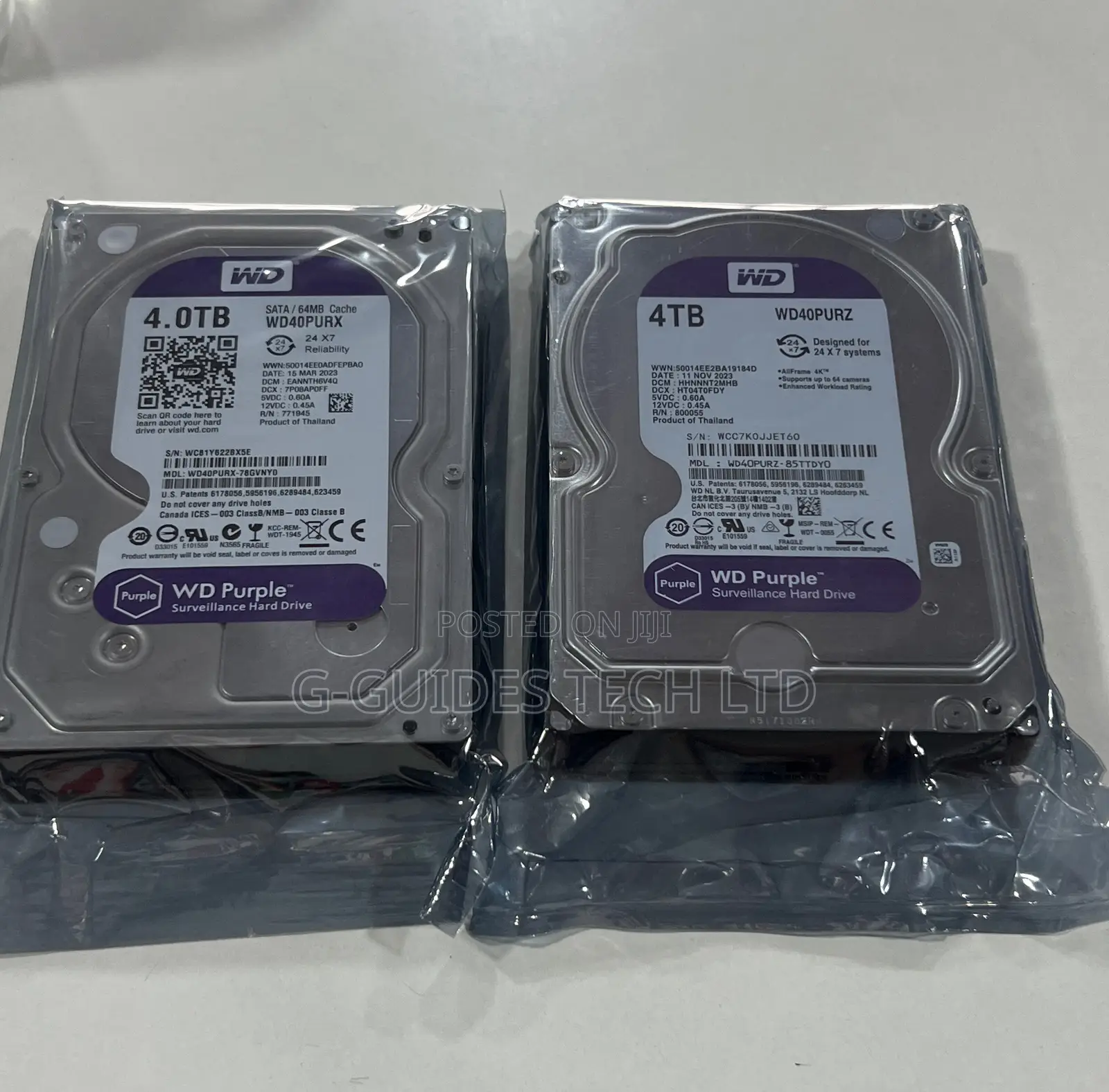 4tb Wd Purple Surveillance Hard Drive