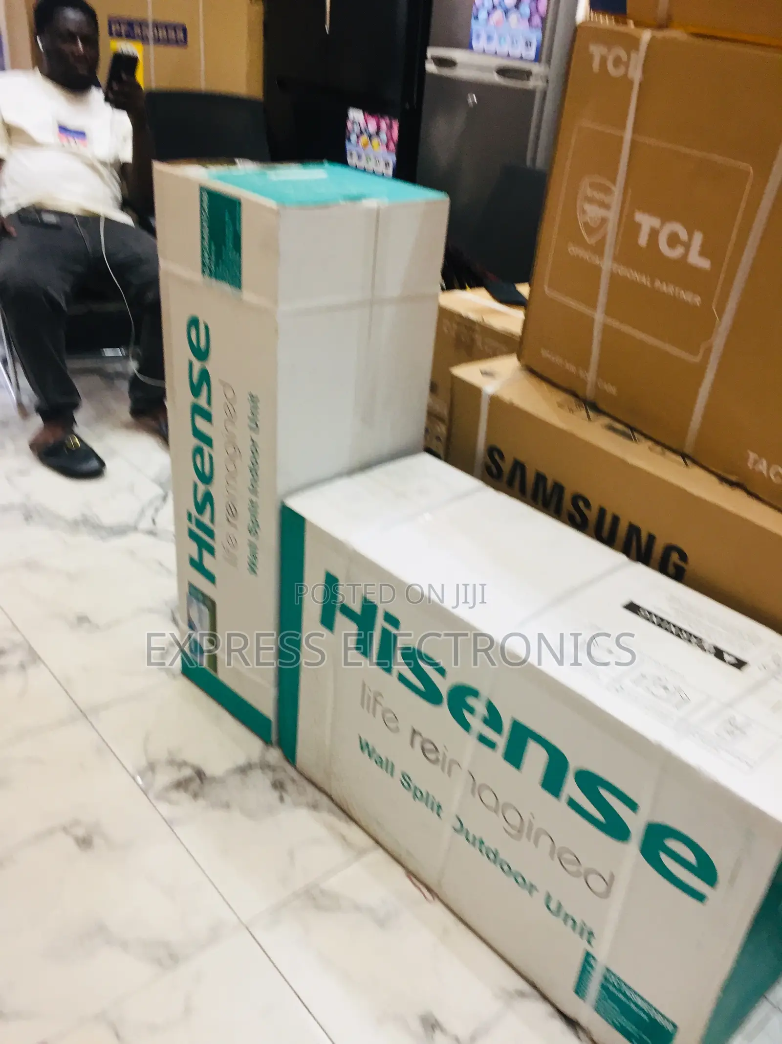 Hisense Split R410 Gas 3.0hp Air Conditioner Auto on - Off