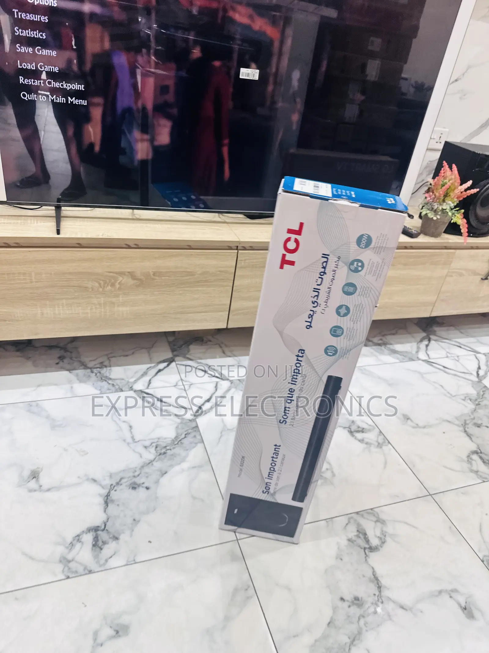 S522W 2.1 Channel Soundbar With HDMI ARC S Series Brand New