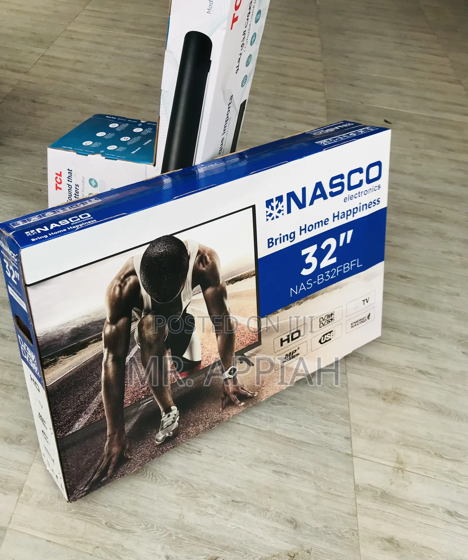 Latest Nasco 32 Inch Led Tv Digital Satellite(Black).