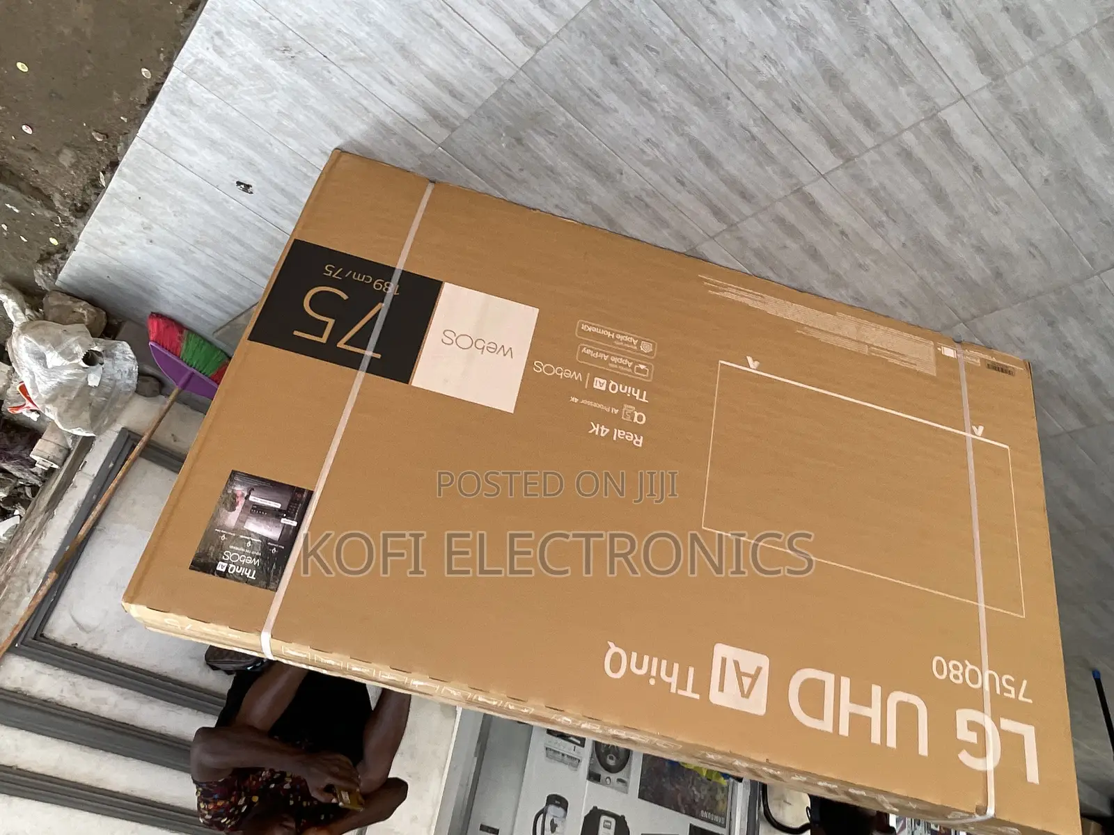 New LG UQ80 75" Class HDR Uhd Smart LED TV