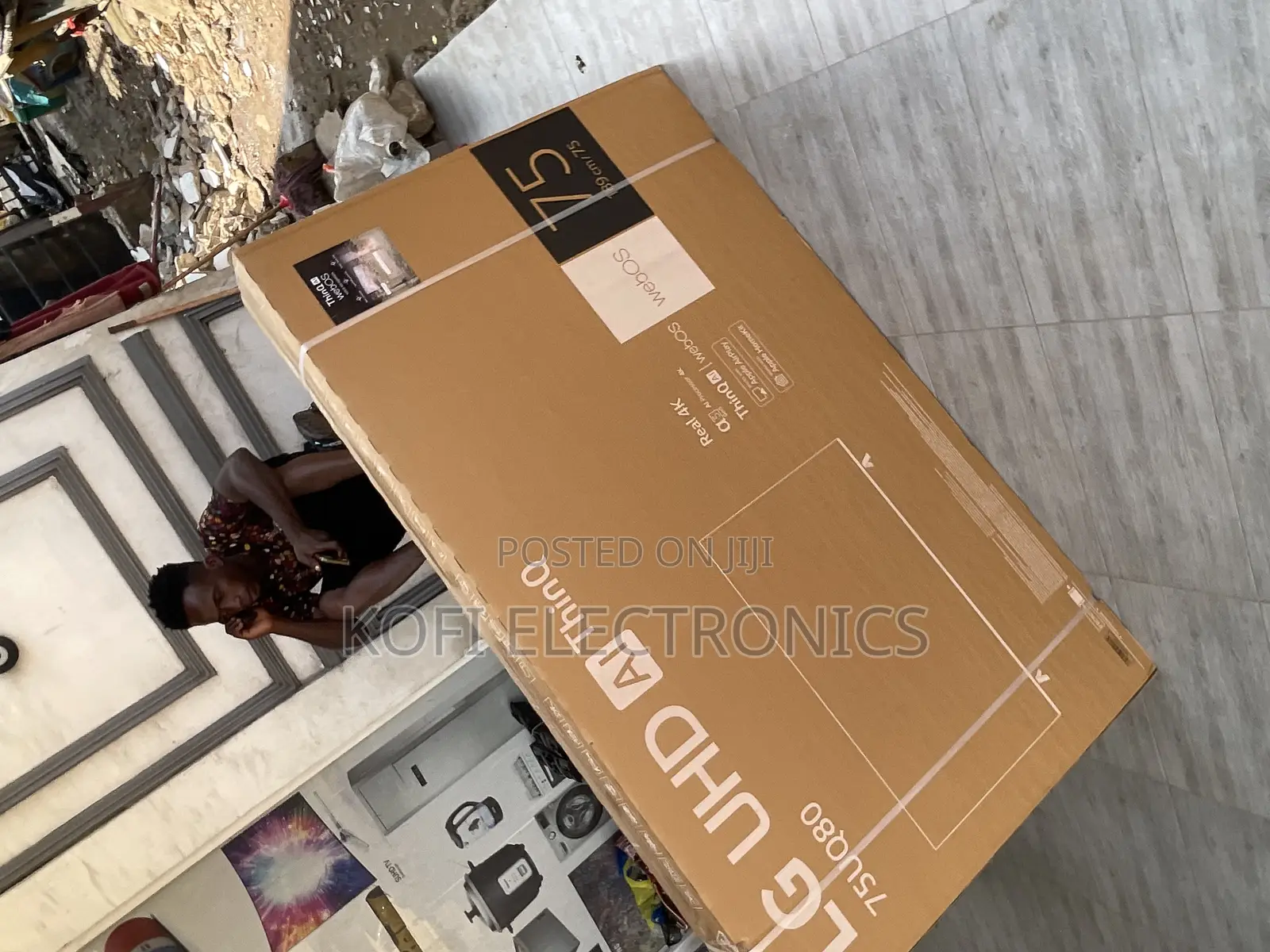 LG 75-Inch Smart Uhd Ai TV UQ8000 - Incredible Connection