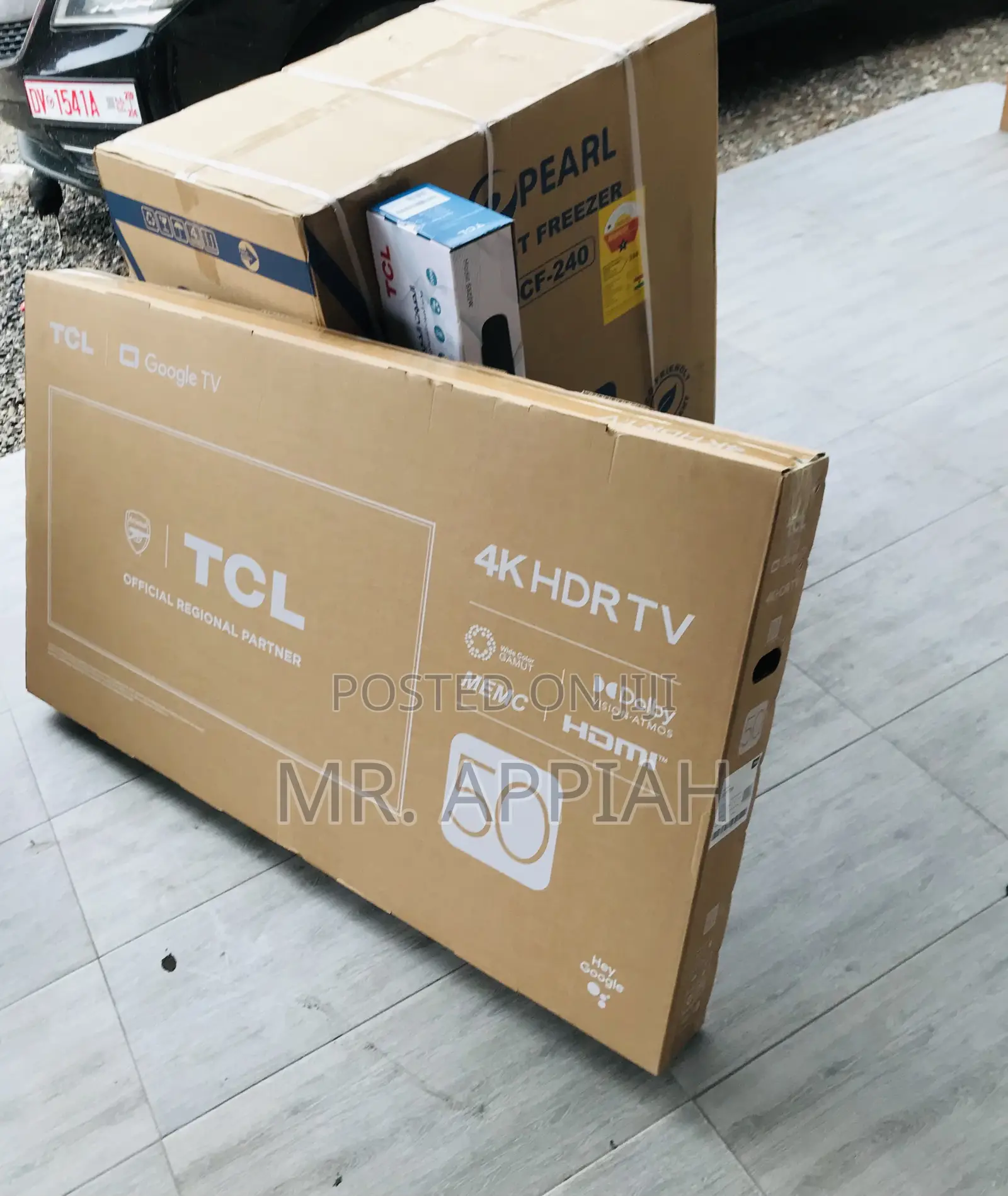 Fabulous TCL 50P735 50” Smart Android AI Uhd Television