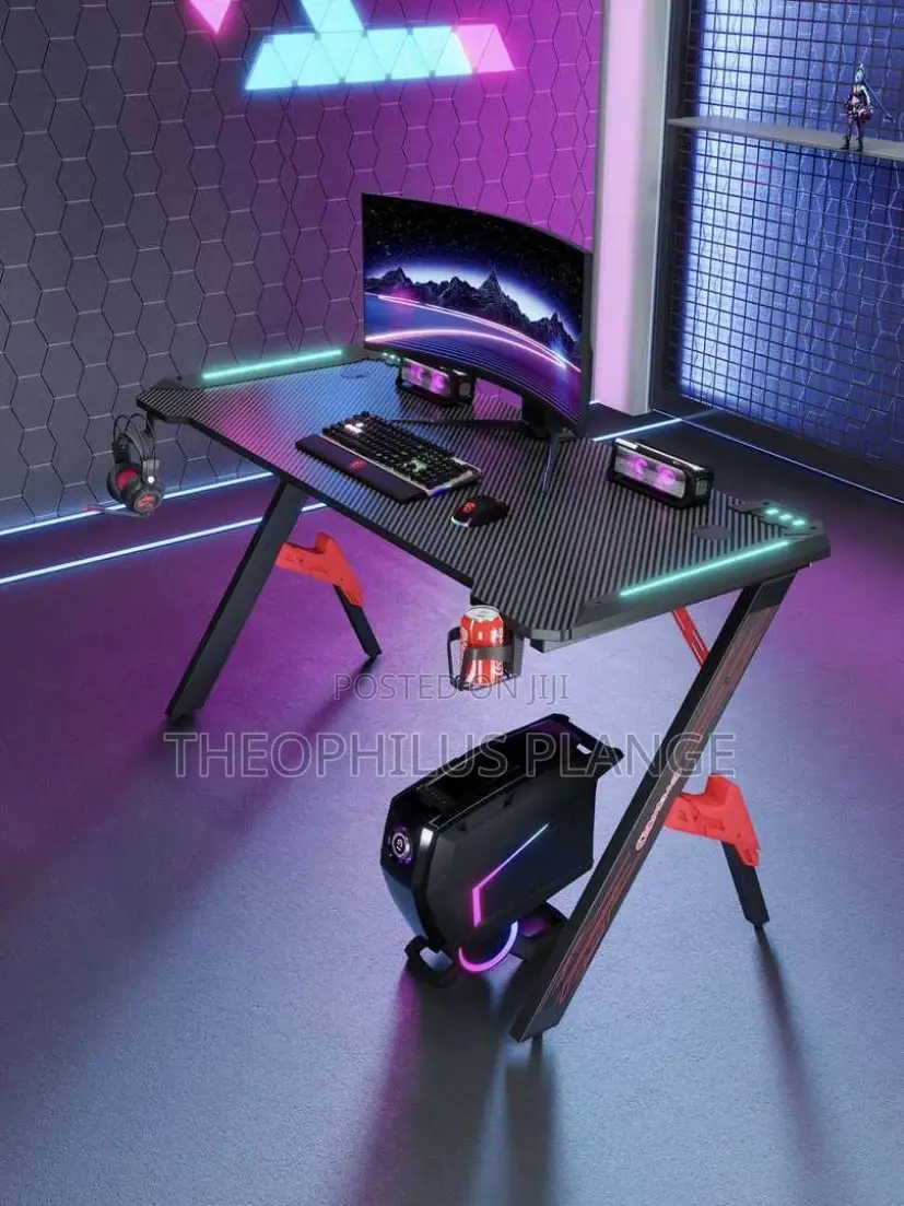 Gaming Table,Computer / Home Office Desk. 7 Colors RGB