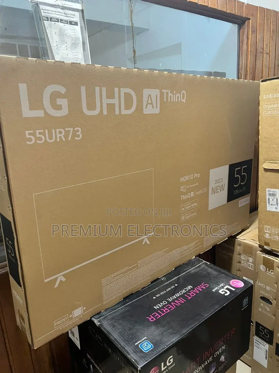 Make Your Home A Sanctuary | Lg 55" Smart Thinq Ai Tv, Hdr10