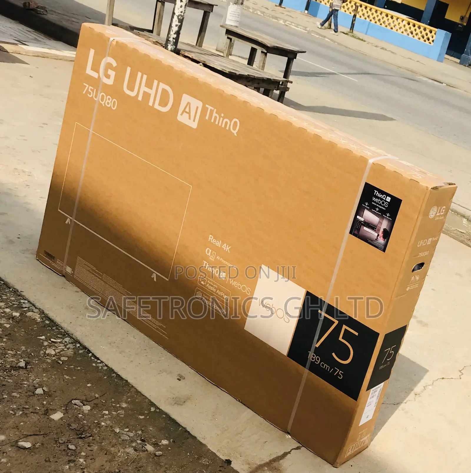 Crystal Uhd 75 Inches Glossy Led Smart Lg Ur80 Television