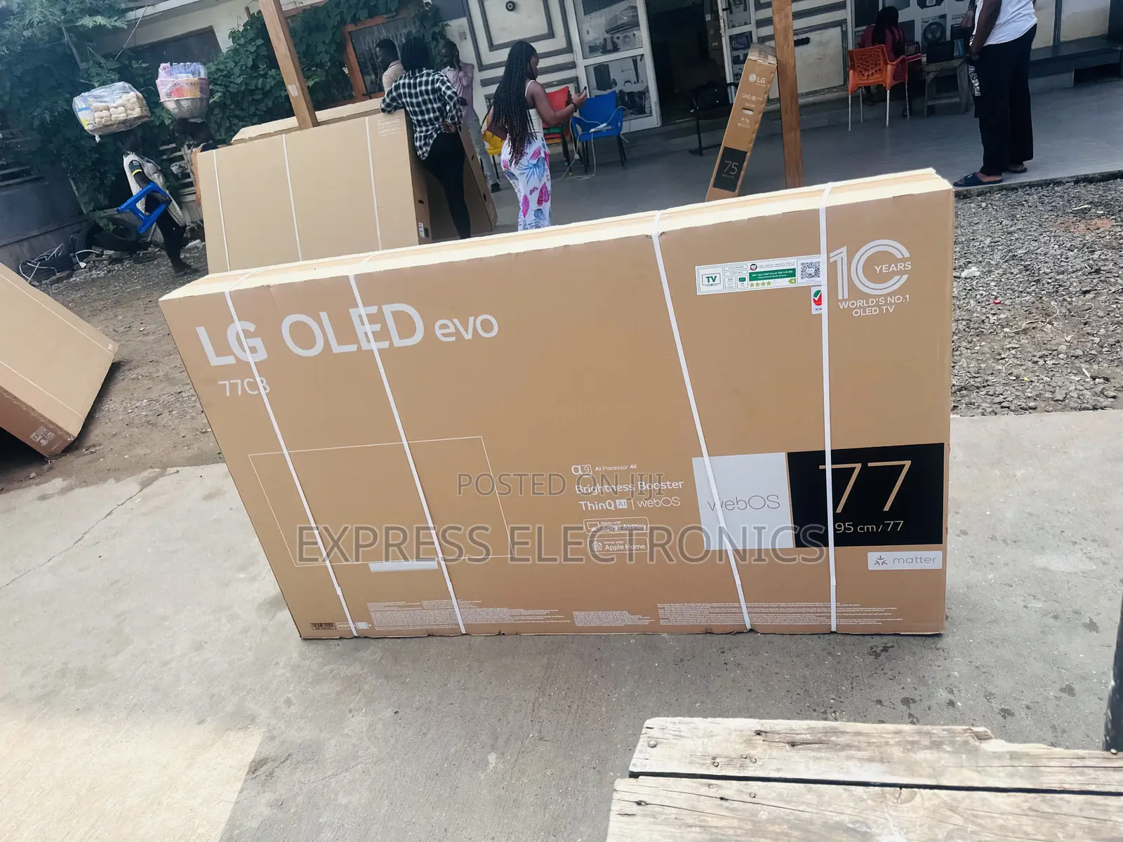 77”C3 Oled Triluminos Display Lg Tv
