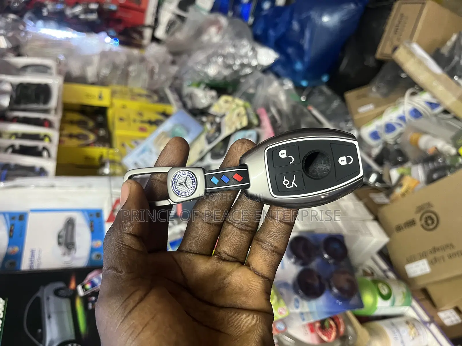 Mercedes Benz Key Cover and Holder