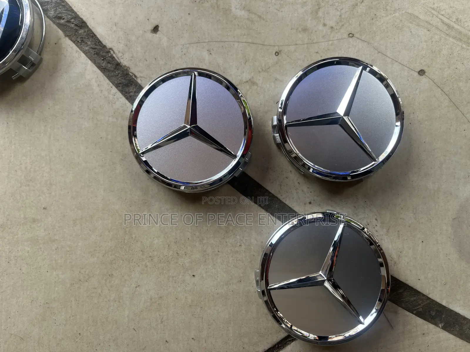 Mercedes Benz Center Caps ( for Rims Set of 4 Pieces )
