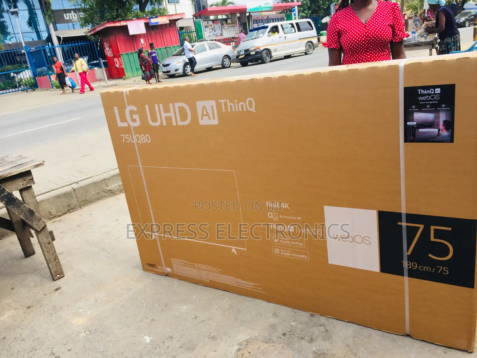 UHD Smart Gloss Television  75”Uq80