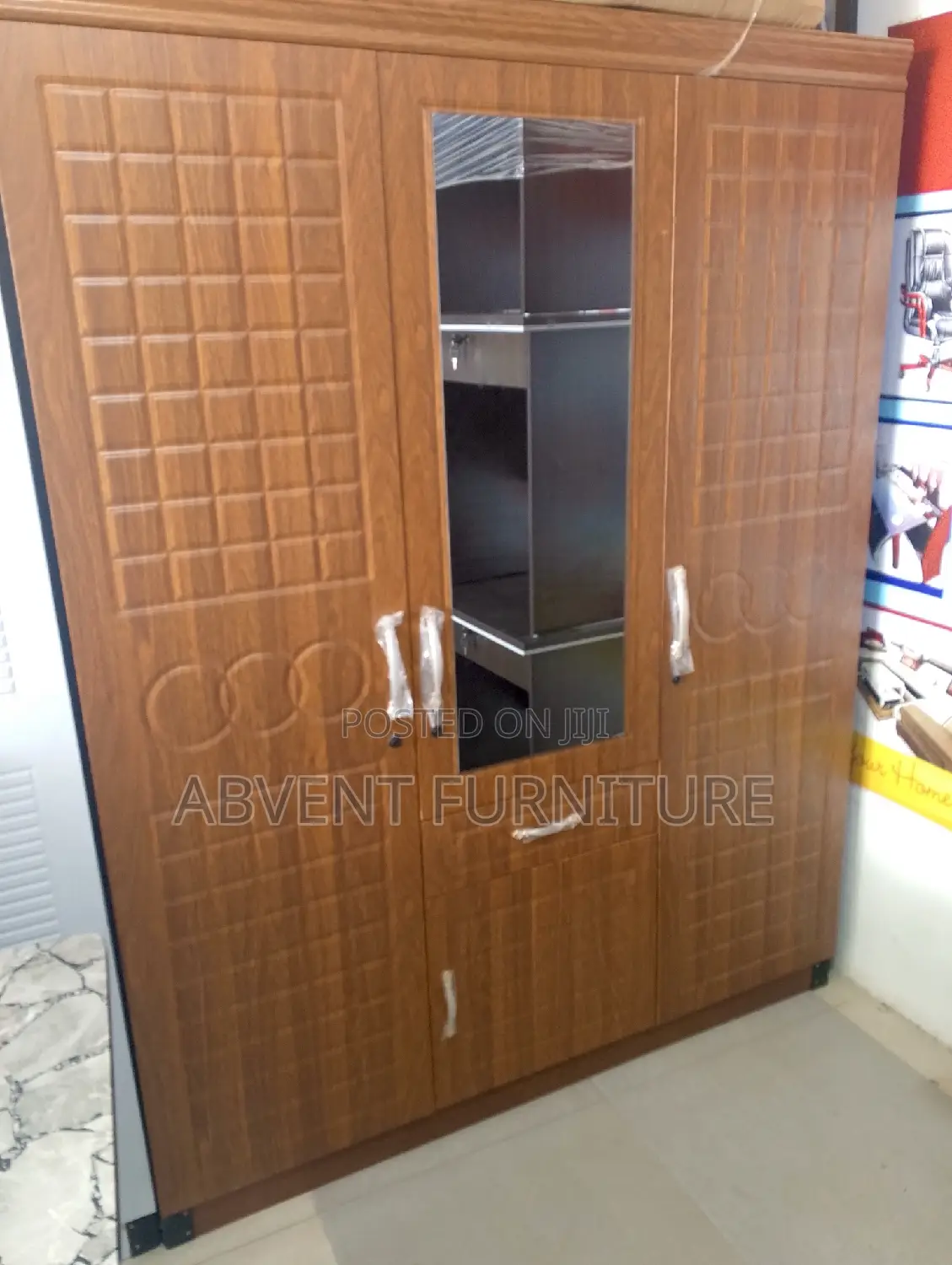 3 Doors Wardrobe