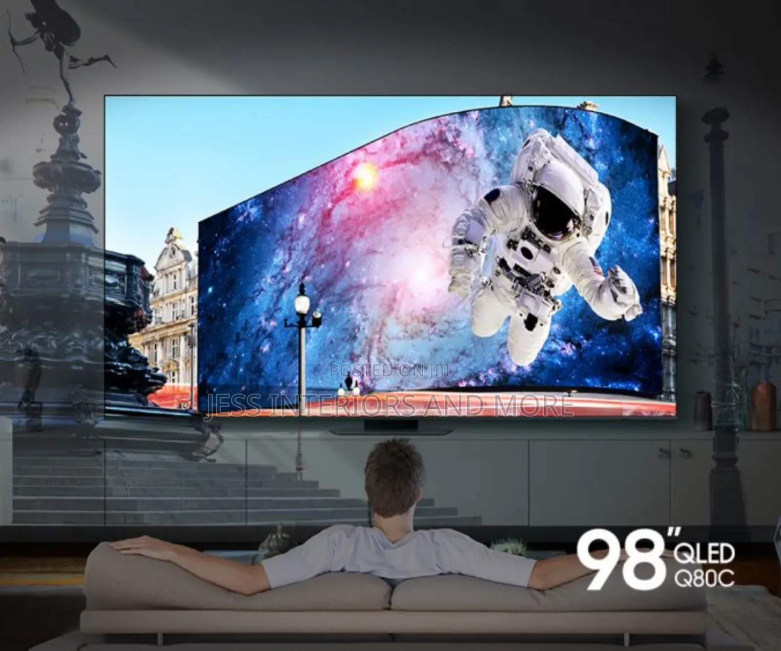 Samsung 98-Inch Class Qled Q80C (2023)