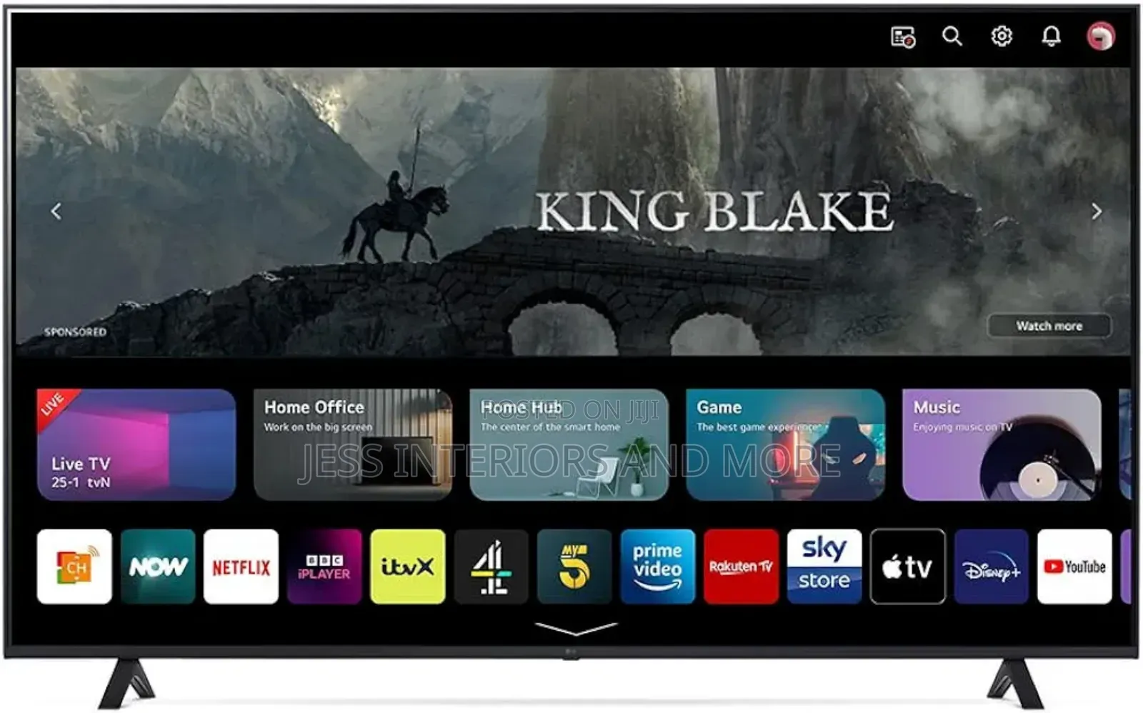 LG LED Ur80 75" Smart Tv, 2023