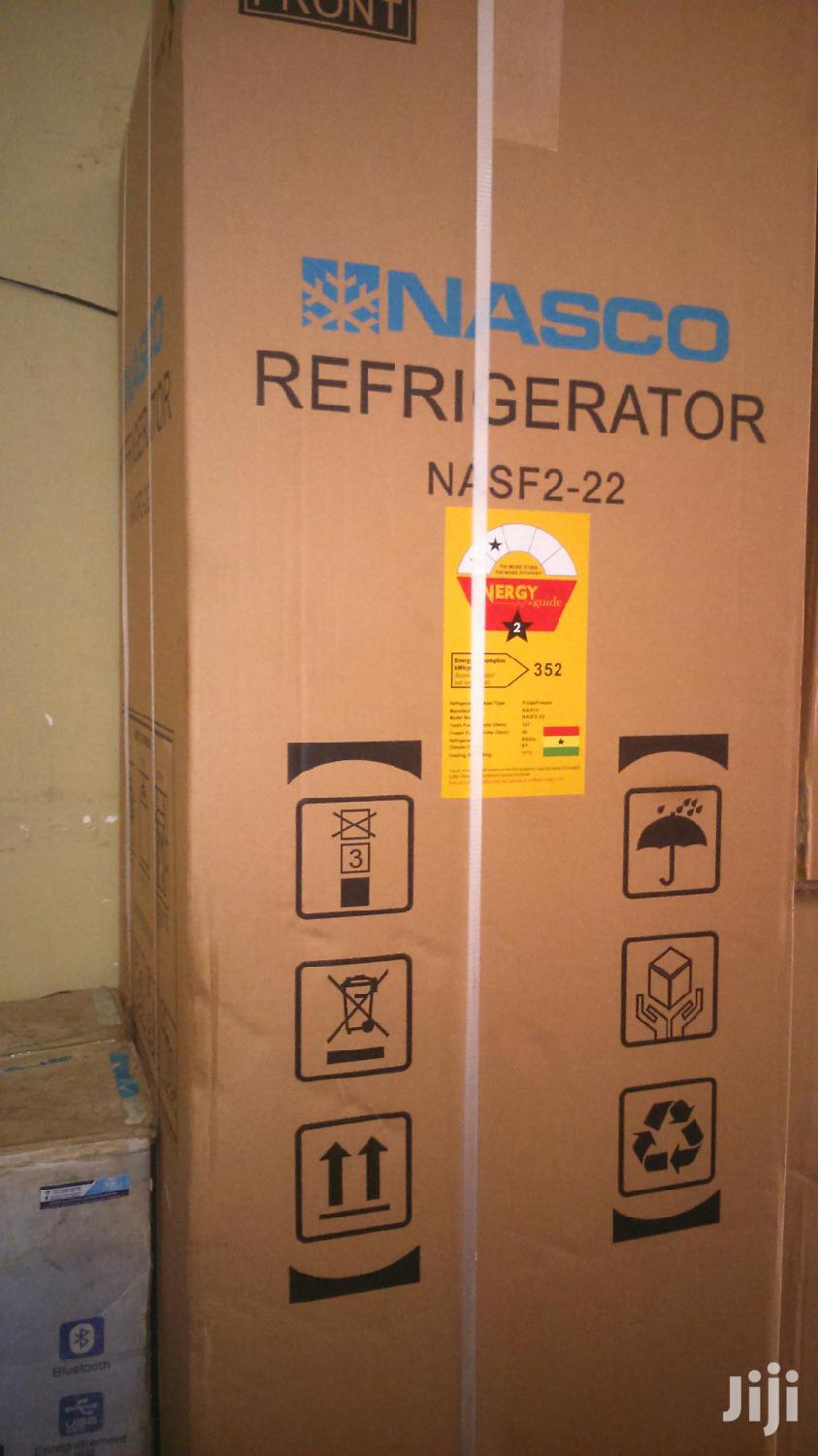 Nasco (Nasf2-22) 198lt Double Door Refrigerator–