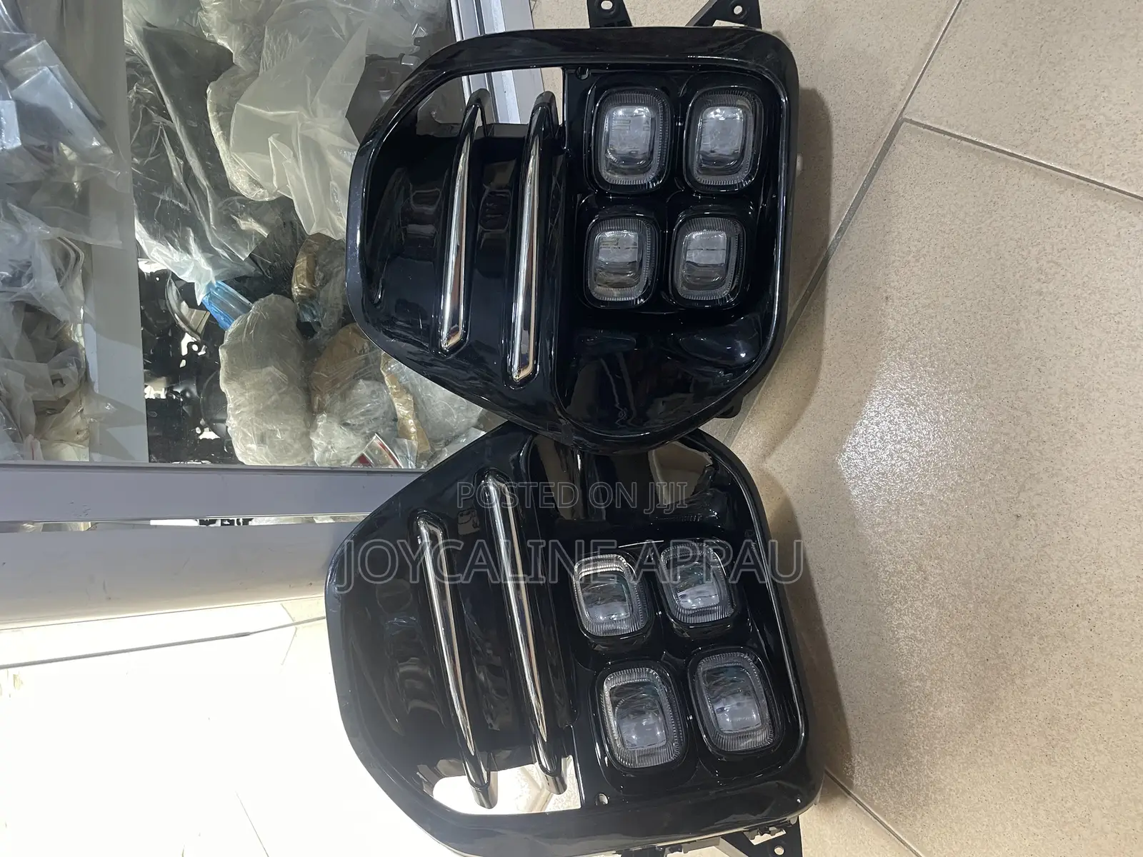 Kia Sportage Led Fog Light and Cover 2016 to 2018 Complete
