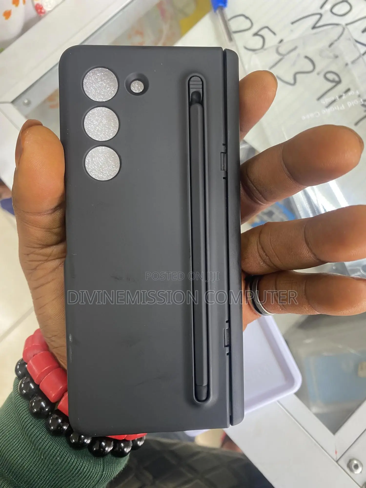 Samsung Z Fold 5 Case With Pen and Screen Protector