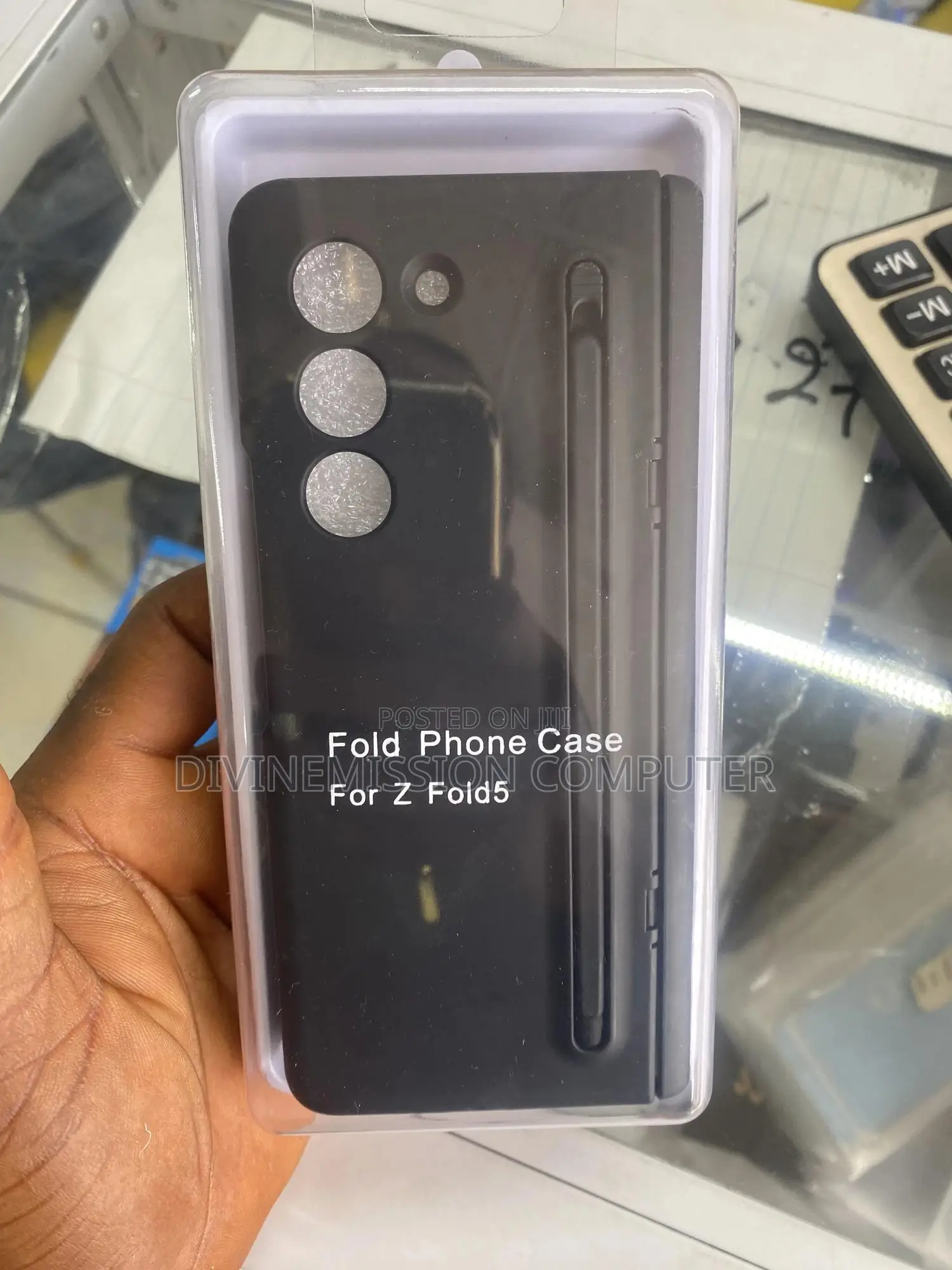 Samsung Z Fold 5 Case With Pen and Screen Protector