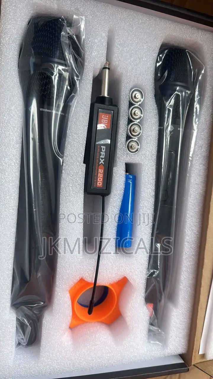 Wireless Microphone_  2 In 1 Mic System