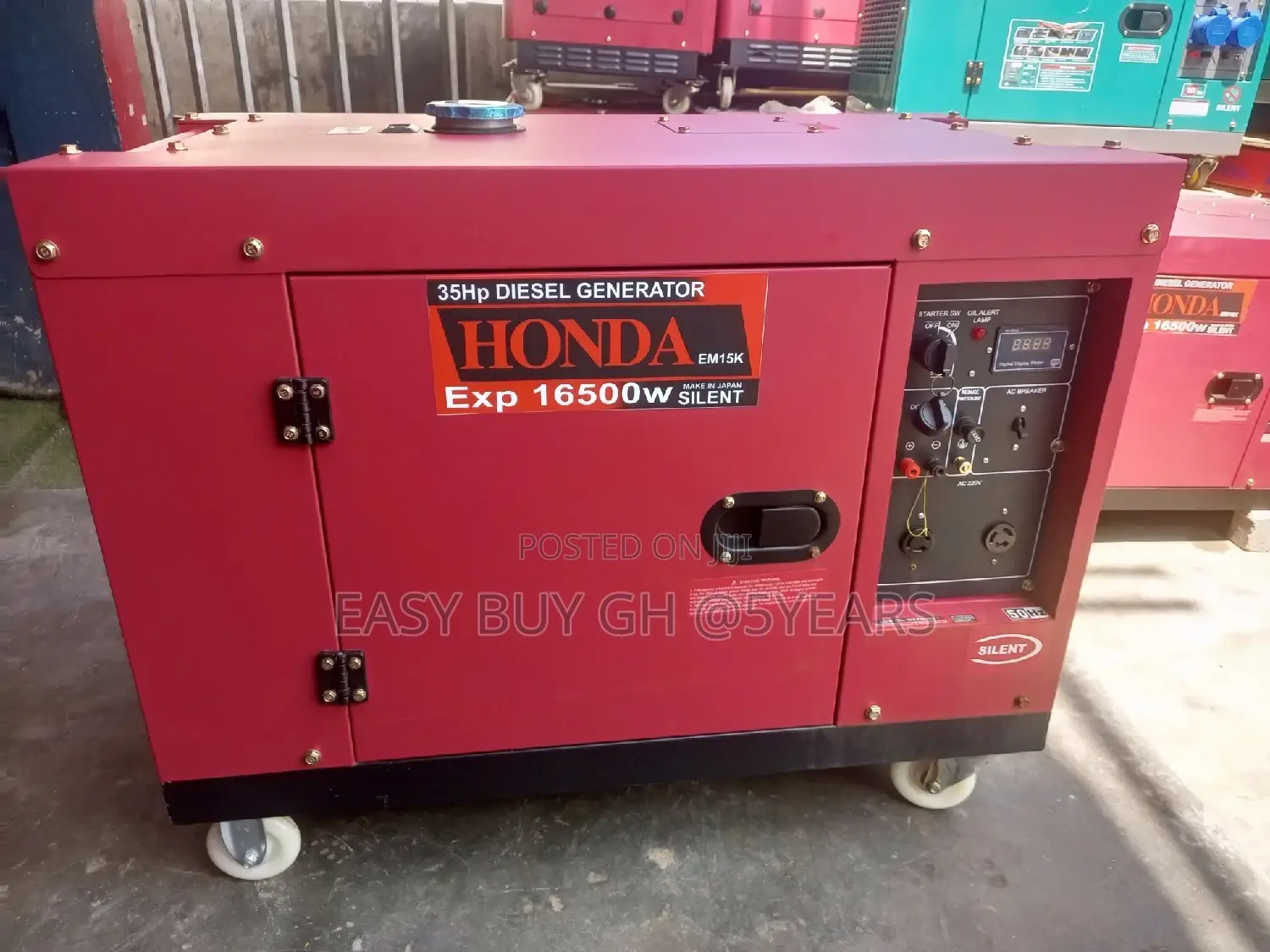 Silent Honda 15kva Generator 16500watts