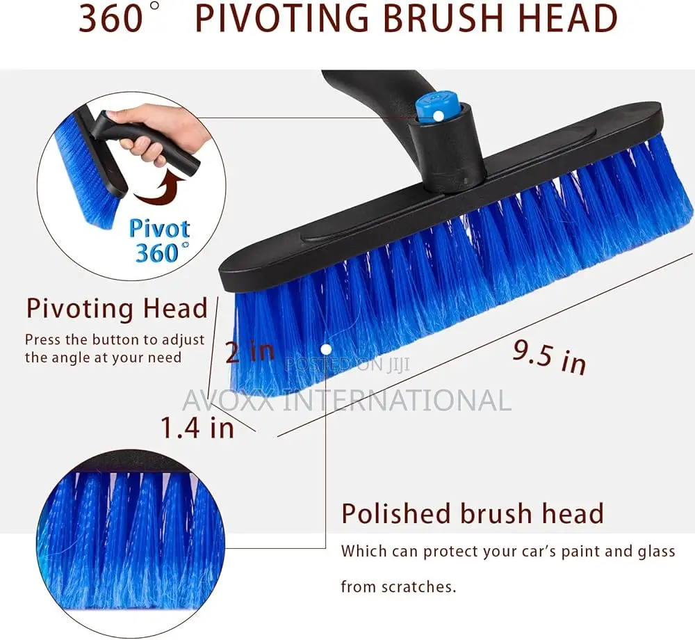 Moyidea Extendable Ice Scraper Tool For Car SUV Truck