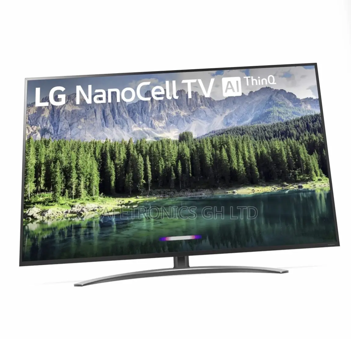 LG Black Glossy Led Nano80 55 Inches UHD Tv