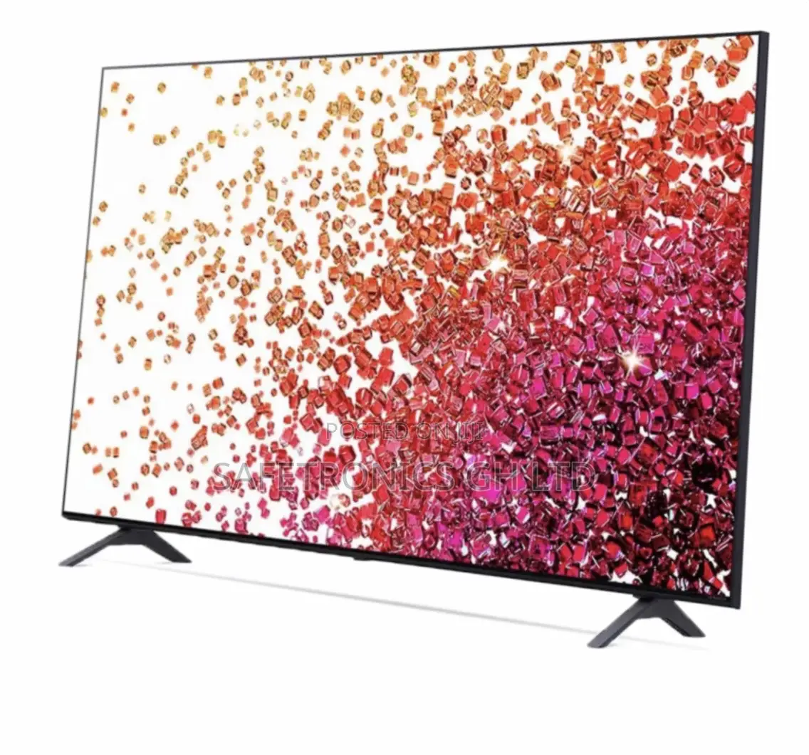 Led UHD Smart LG Nano75 Crystal 50 Inches Glossy Tv