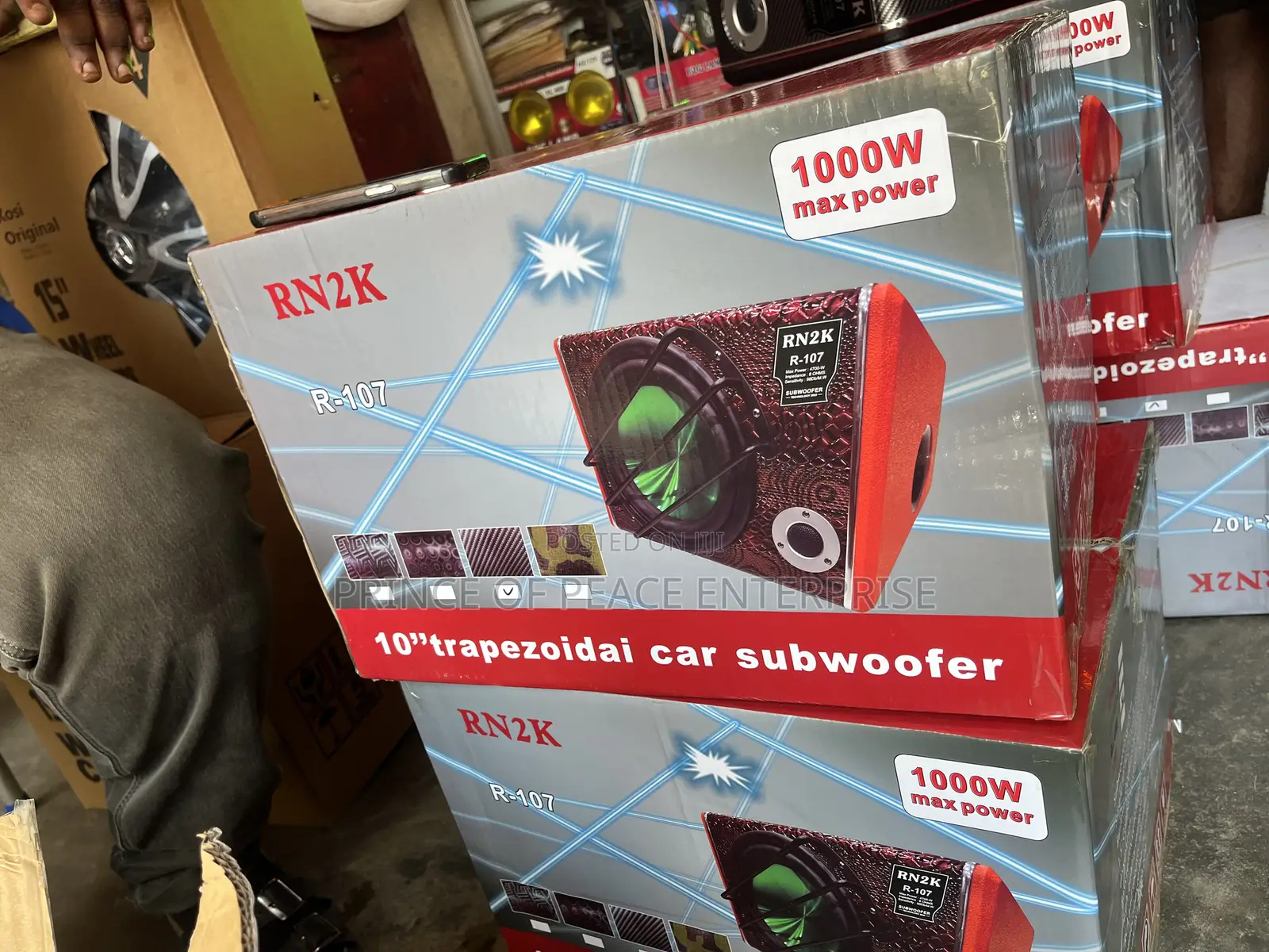 Subwoofer 10 Inches 1000 Watts ( Max Power )
