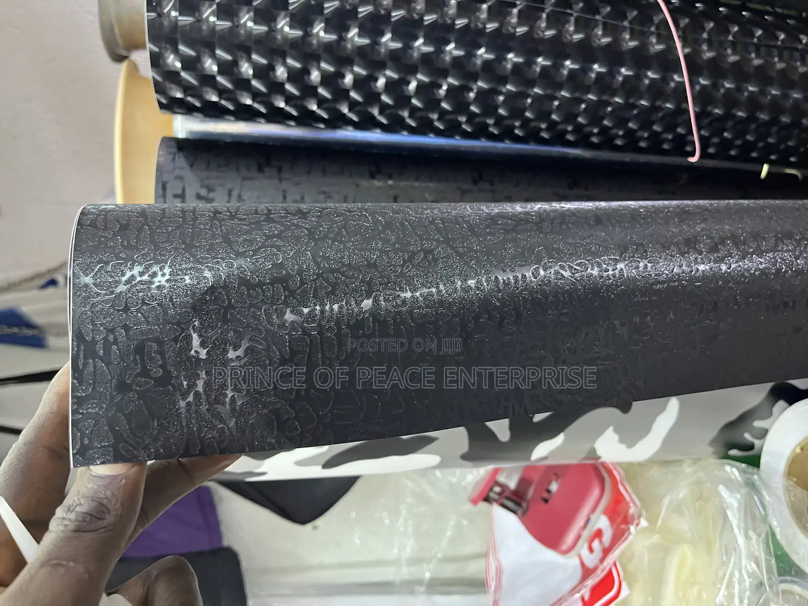 Carbon Fiber Universal Stickers for Your Car Dashboard