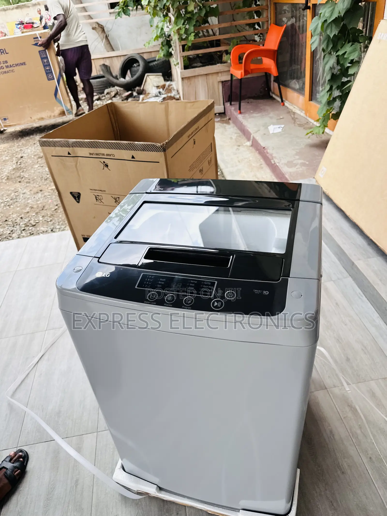Call for the Best T9585NDHVH 9kg Topload WM White