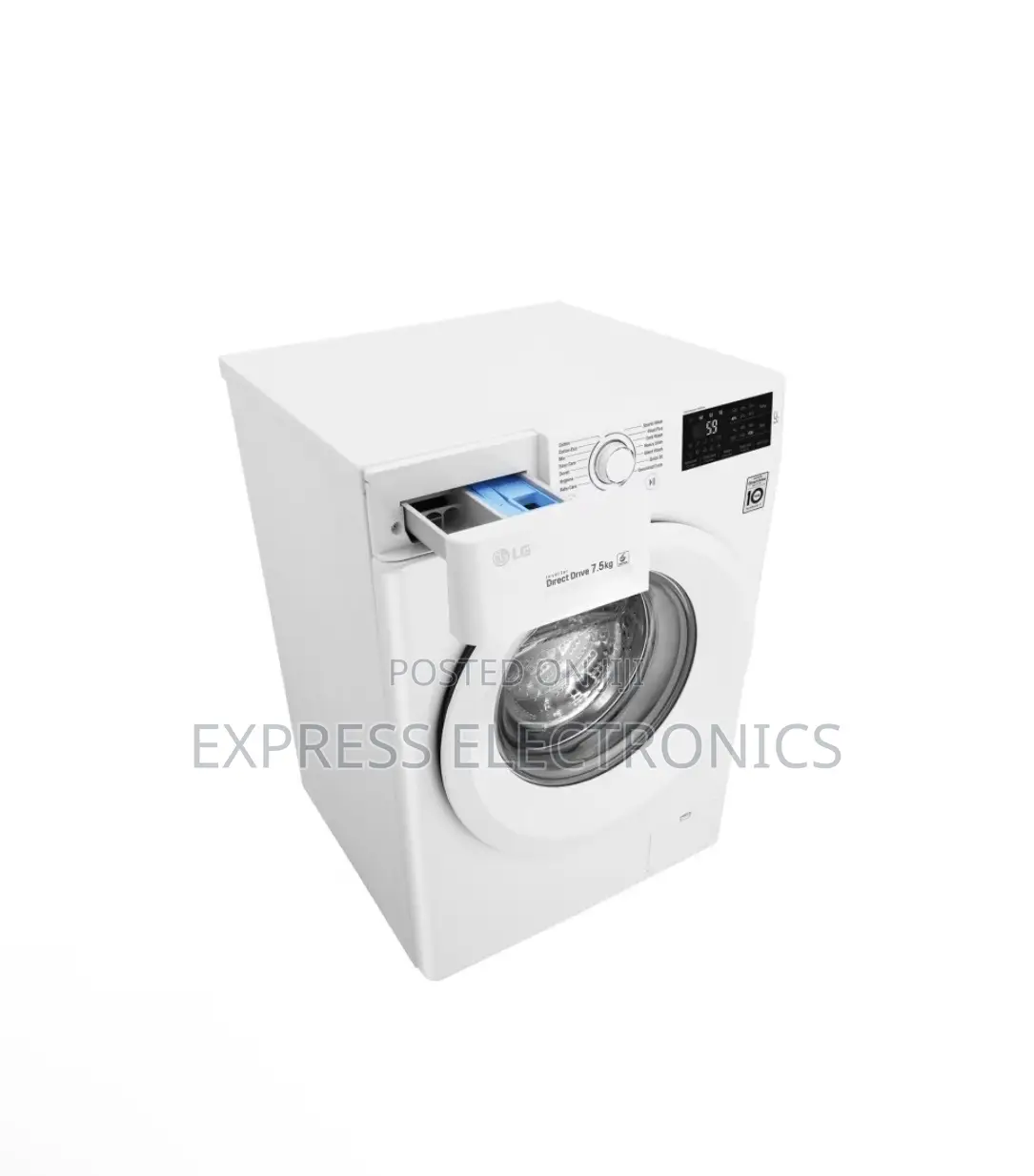 White Best New Lg WM Full Auto Front Load 6.5kg FH2J3WDNP0