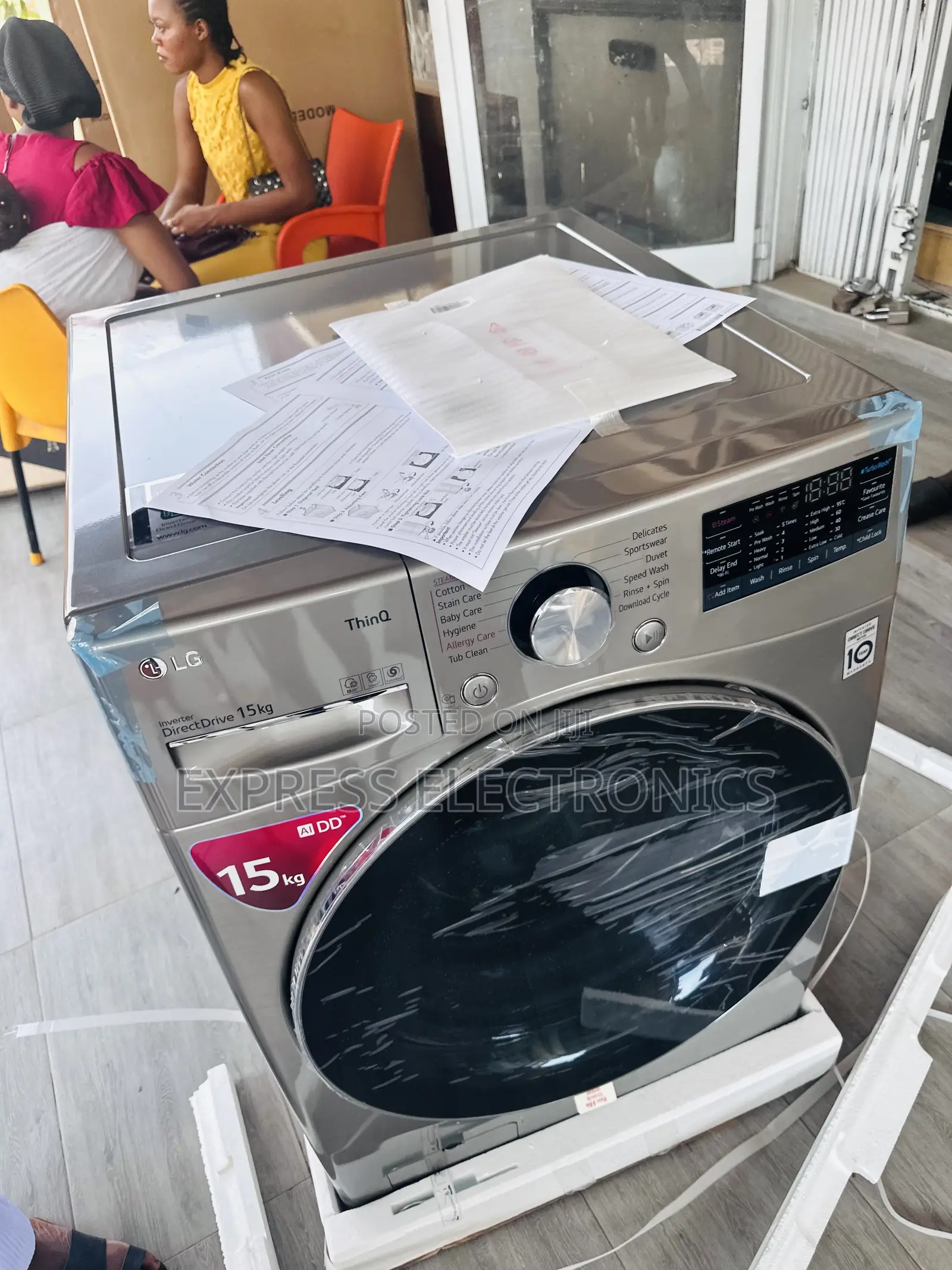 16/.10kg Front Load Washing Machine LG F0L2CRV2T2C
