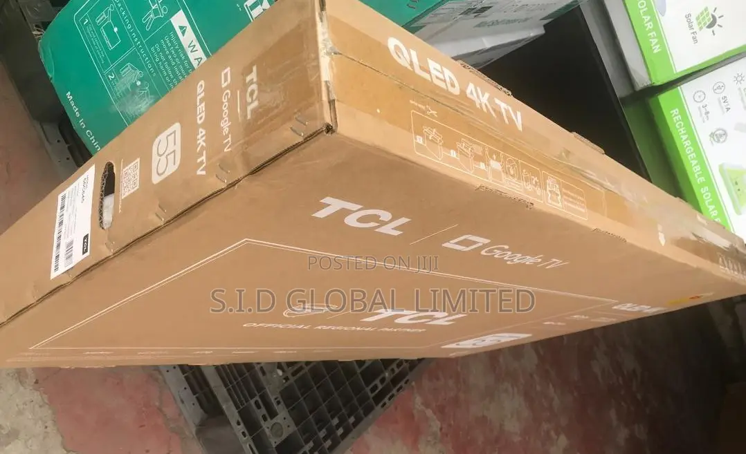 Brilliant TCL 55 – QLED Smart Android Frameless Google TV