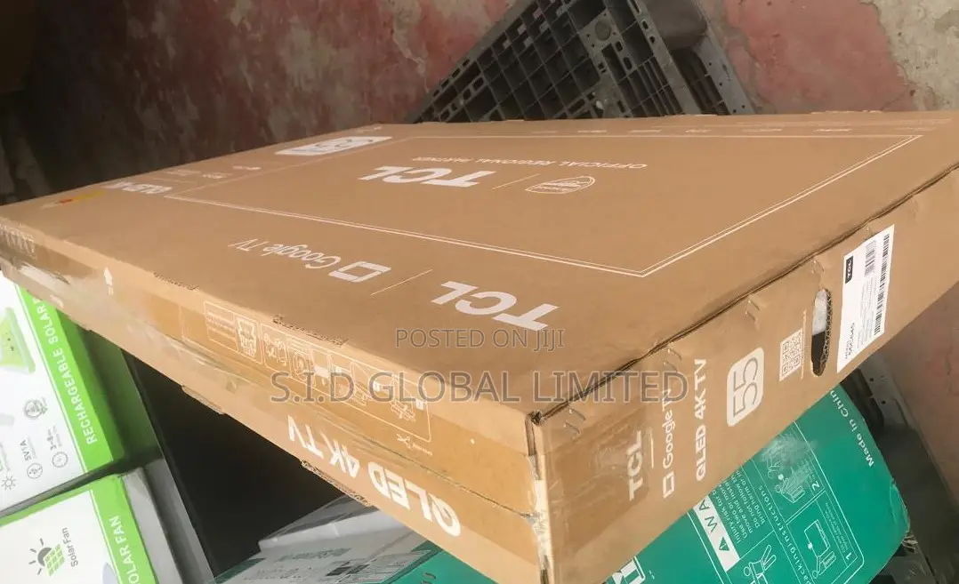 Newly Arrived TCL 55” Qled Smart Android Television