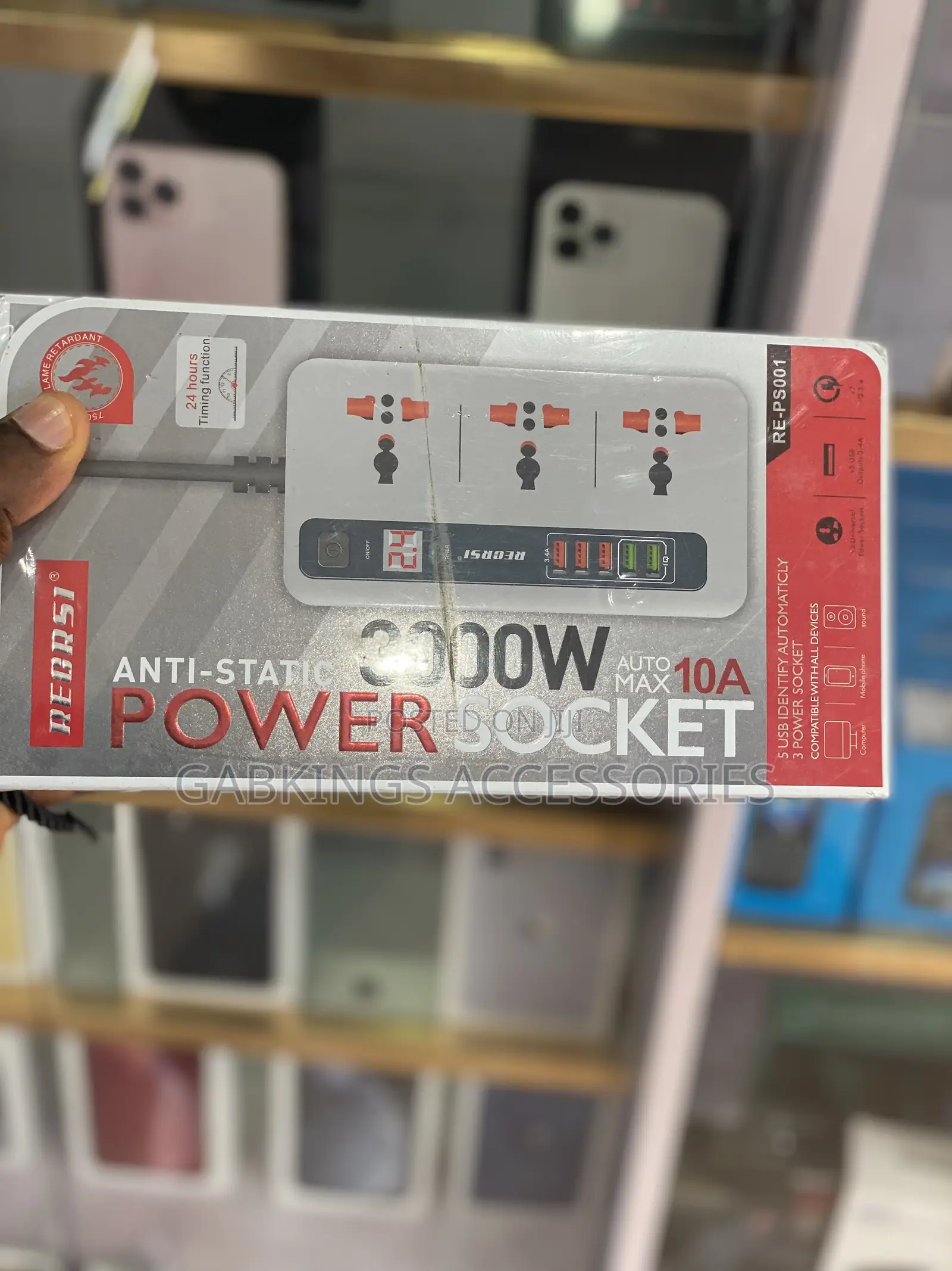 Recrsi Anti Static Multi Socket