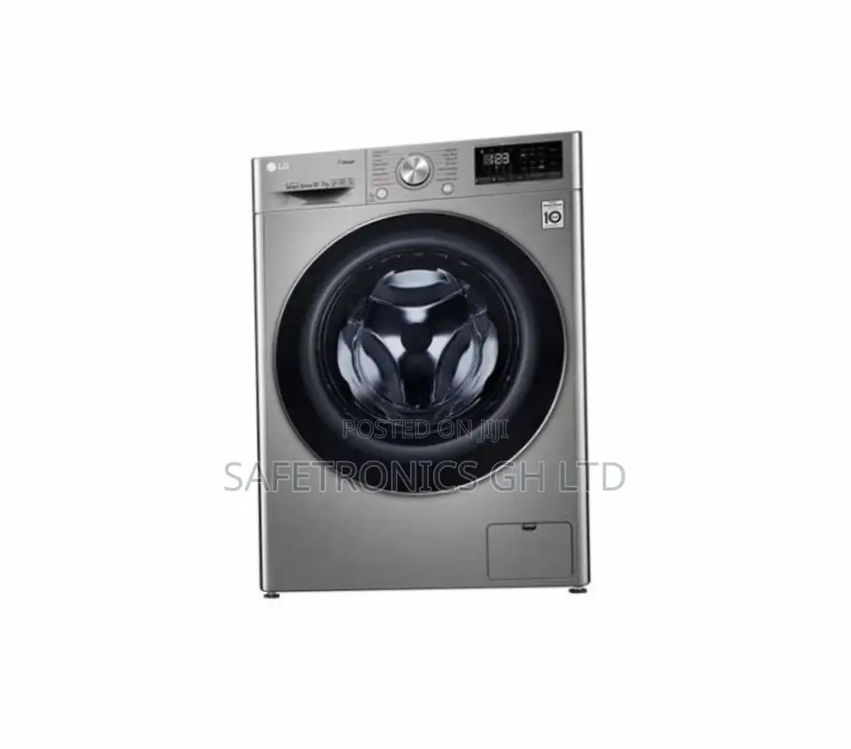 Frontload Fullyautomatic LG 10kg Gray Washingmachine 
