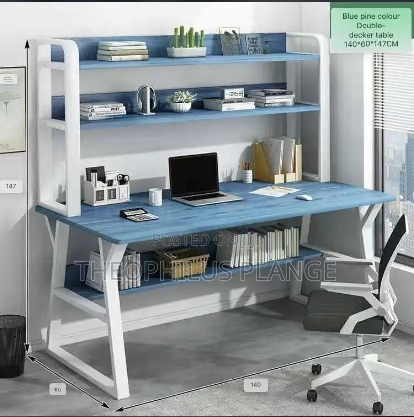 Double Deck Home / Office Table Computer Study Table