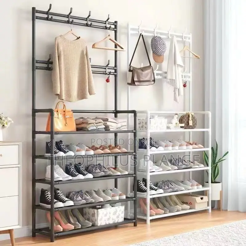 Multipurpose Cloth Hanger , Shoe Rack , Hat Hanger