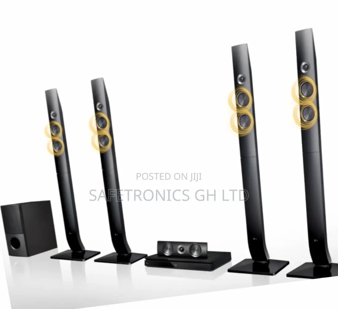 Electric LG Bluetooth LHD756 Black Home Theater 