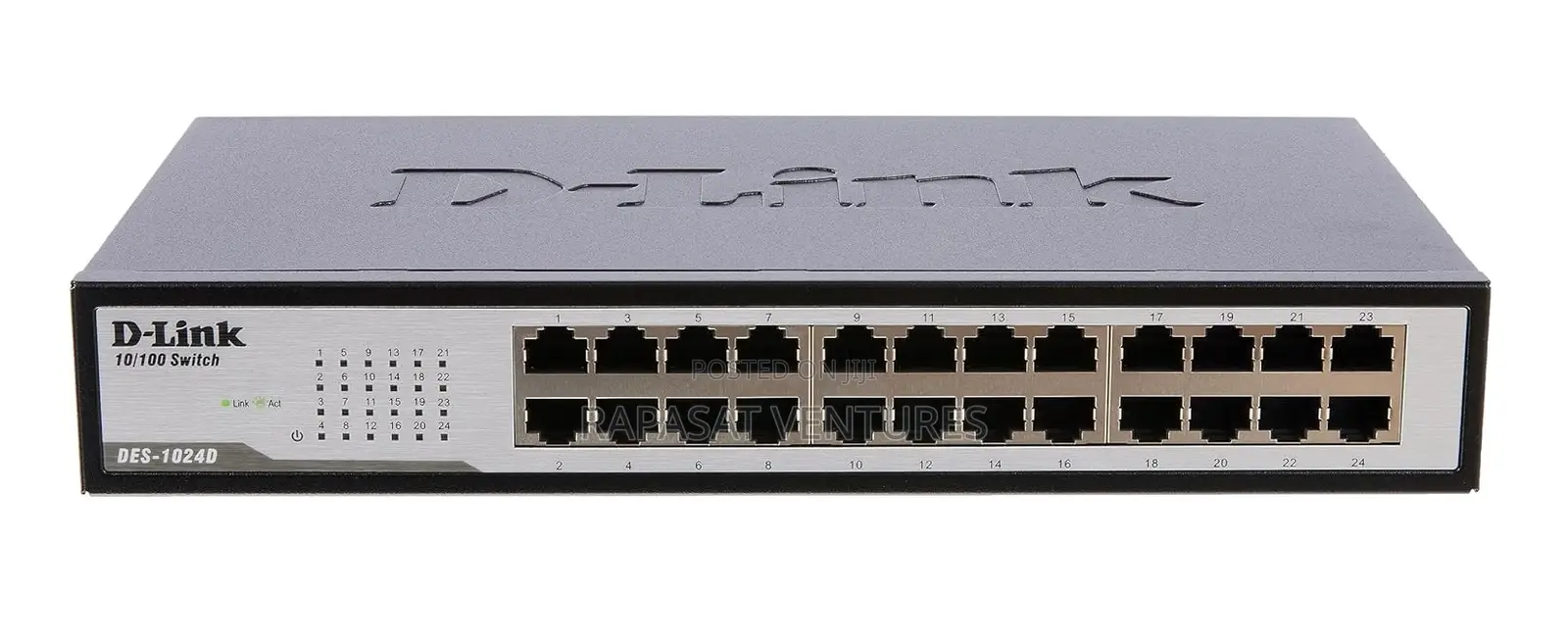 D-Link 24-Port Des-1024d Ethernet Unmanaged Desktop Switch