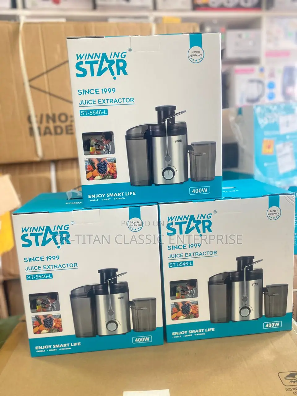 High Quality Stainless Steel Juice Extractor-St-5546-L