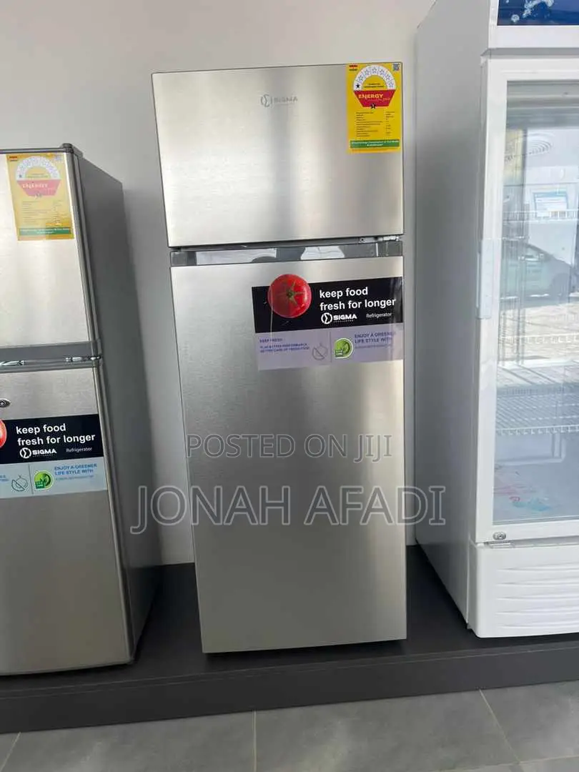 SIGMA 206ltr Double Door Top Freezer Fridge KDSA-220L
