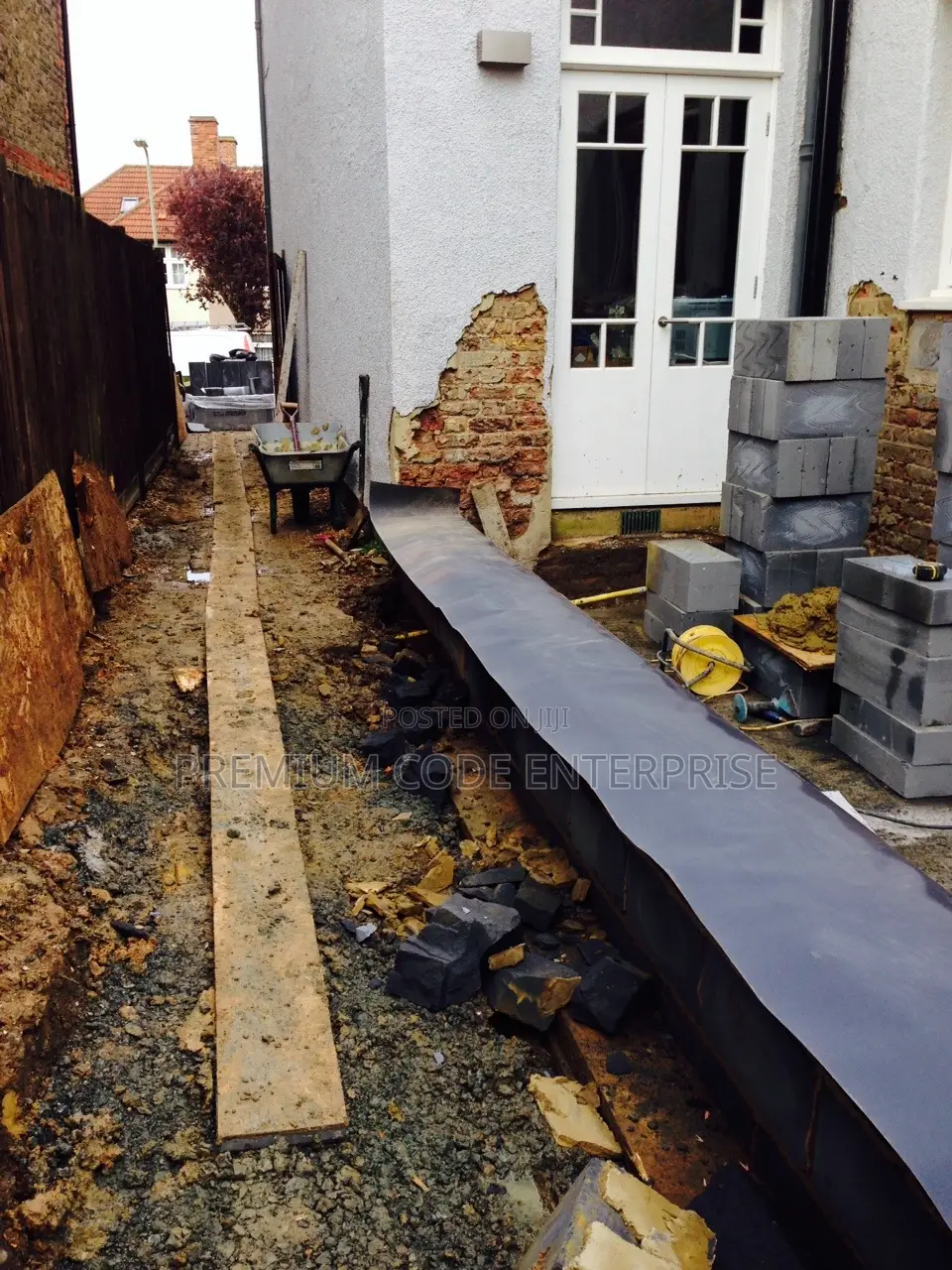 Damproof Course, 0.73ft/98ft